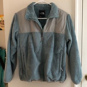 Teal North Face Jacket